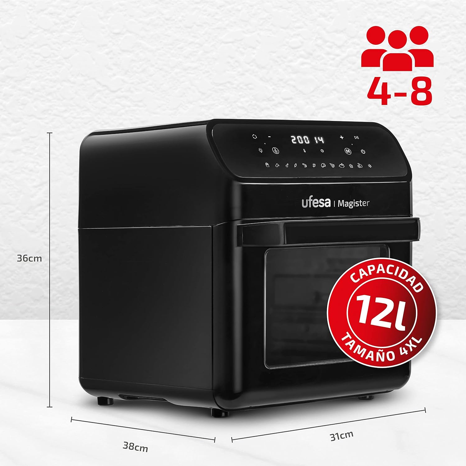 Thumbnail 5 de Ufesa Magister Freidora de Aire 12L 1850W