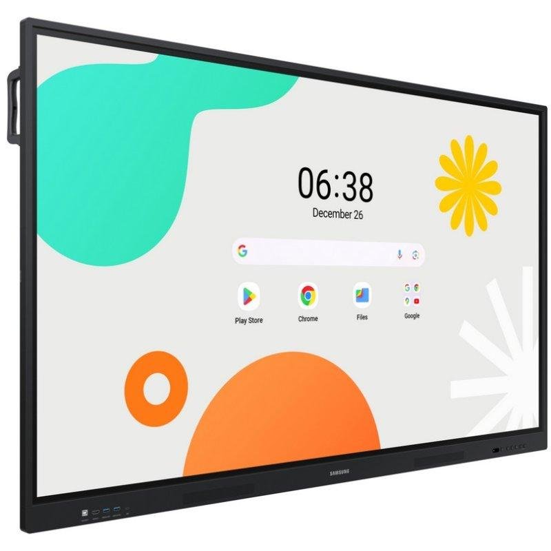 Detalle 2 de Samsung WA65F Pizarra Interactiva 65" UltraHD 4K Táctil Android Negra