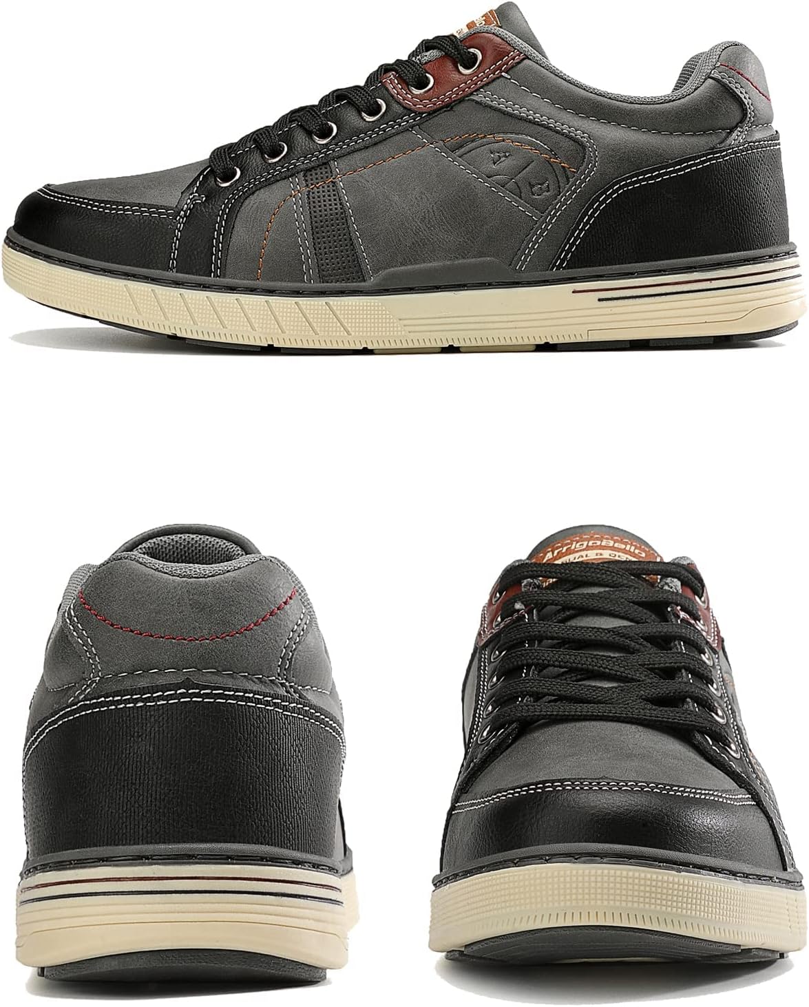 Detalle 2 de ARRIGO BELLO Sneaker Herren Freizeitschuh Leichtgewicht