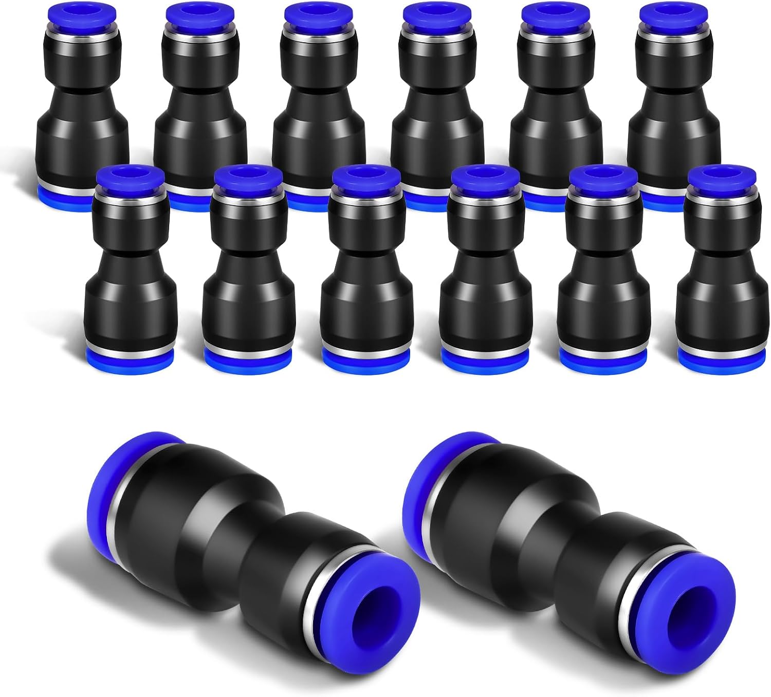 Detalle de AOOWU 5023225 Pneumatic Push-in Reducer Kit, 6–8 mm, 12 Pieces