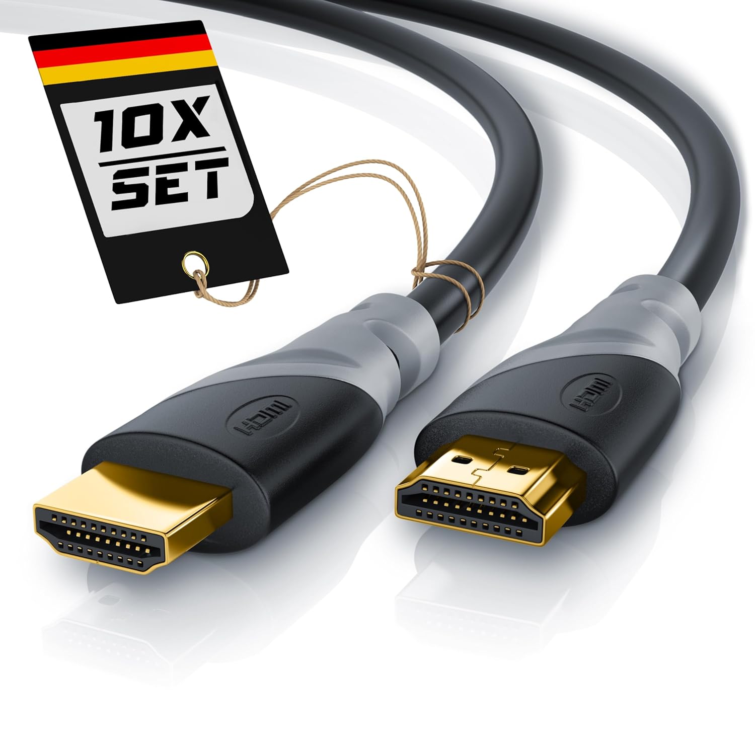Thumbnail 6 de CSL HDMI Kabel 4 m – 2er-Pack, 8K/4K USB 48 Gbit/s, HDMI 2.1/2.0