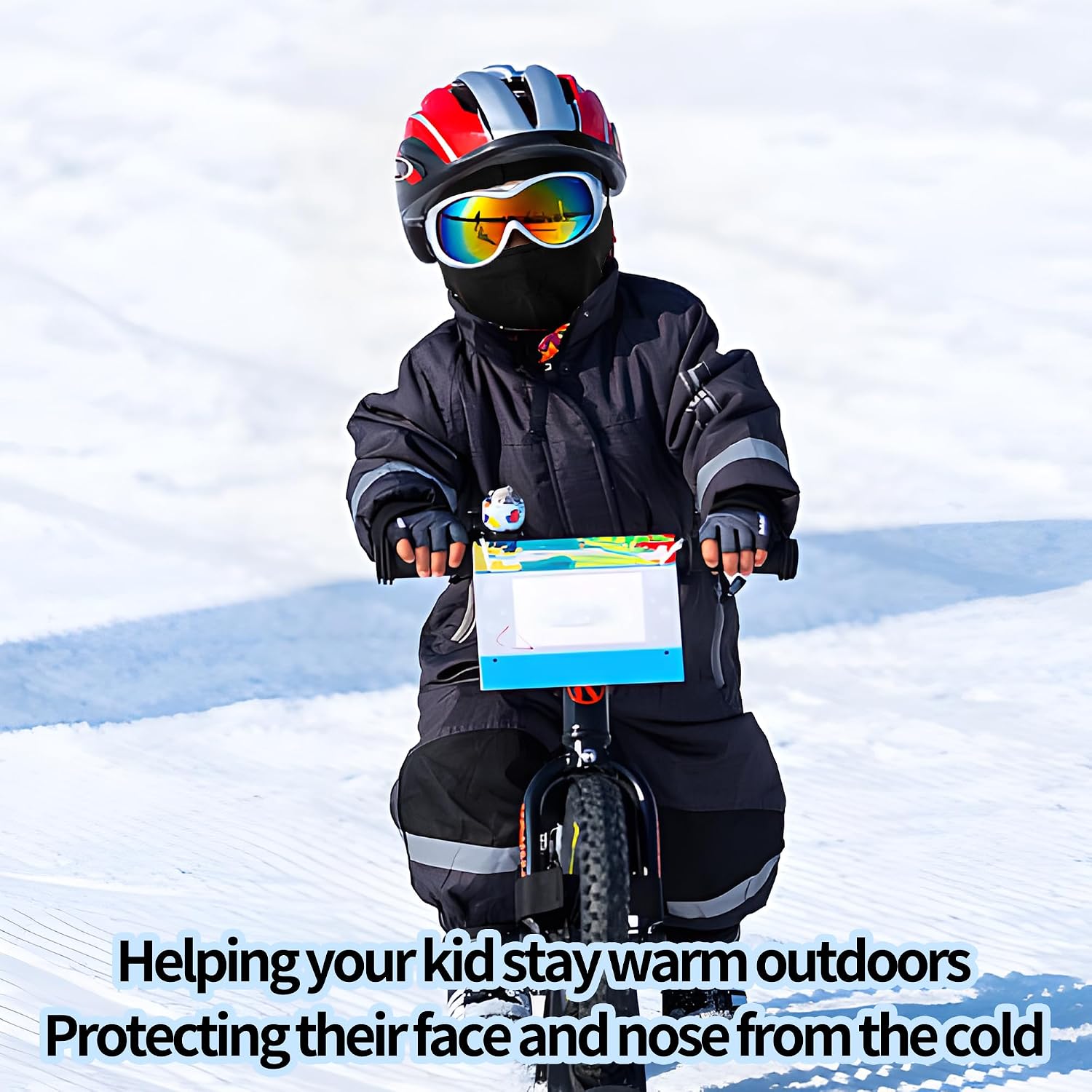 Thumbnail 6 de Pukavt Kids Balaclava Ski Mask, UV Protection, Windproof Polyester