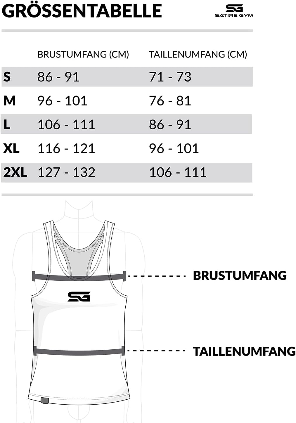 Thumbnail 5 de Satire Gym débardeur de fitness homme à séchage rapide (tank top sans manches)