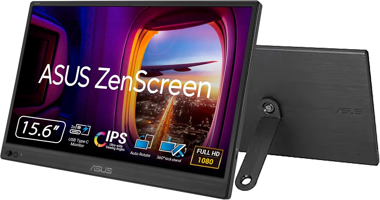 Detalle de ASUS ZenScreen MB169CK 15.6" Portable Monitor