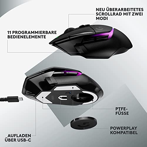 Thumbnail 6 de Logitech G502 X PLUS LIGHTSPEED Kabellose RGB-Gaming-Maus – präzise, schnell und neu aufgelegt