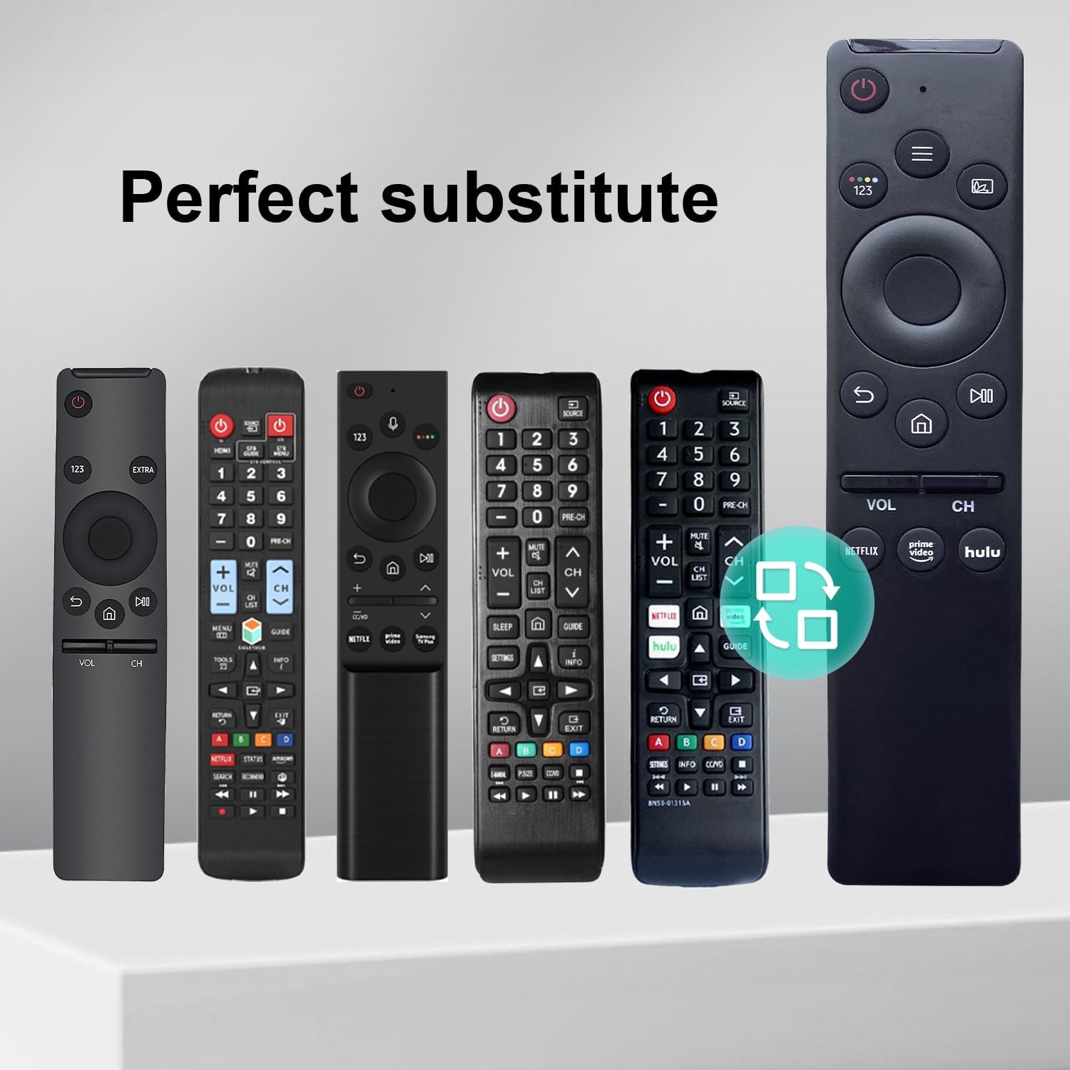 Detalle de vtinvan Pack of 3 Universal Samsung TV Remote Replacement