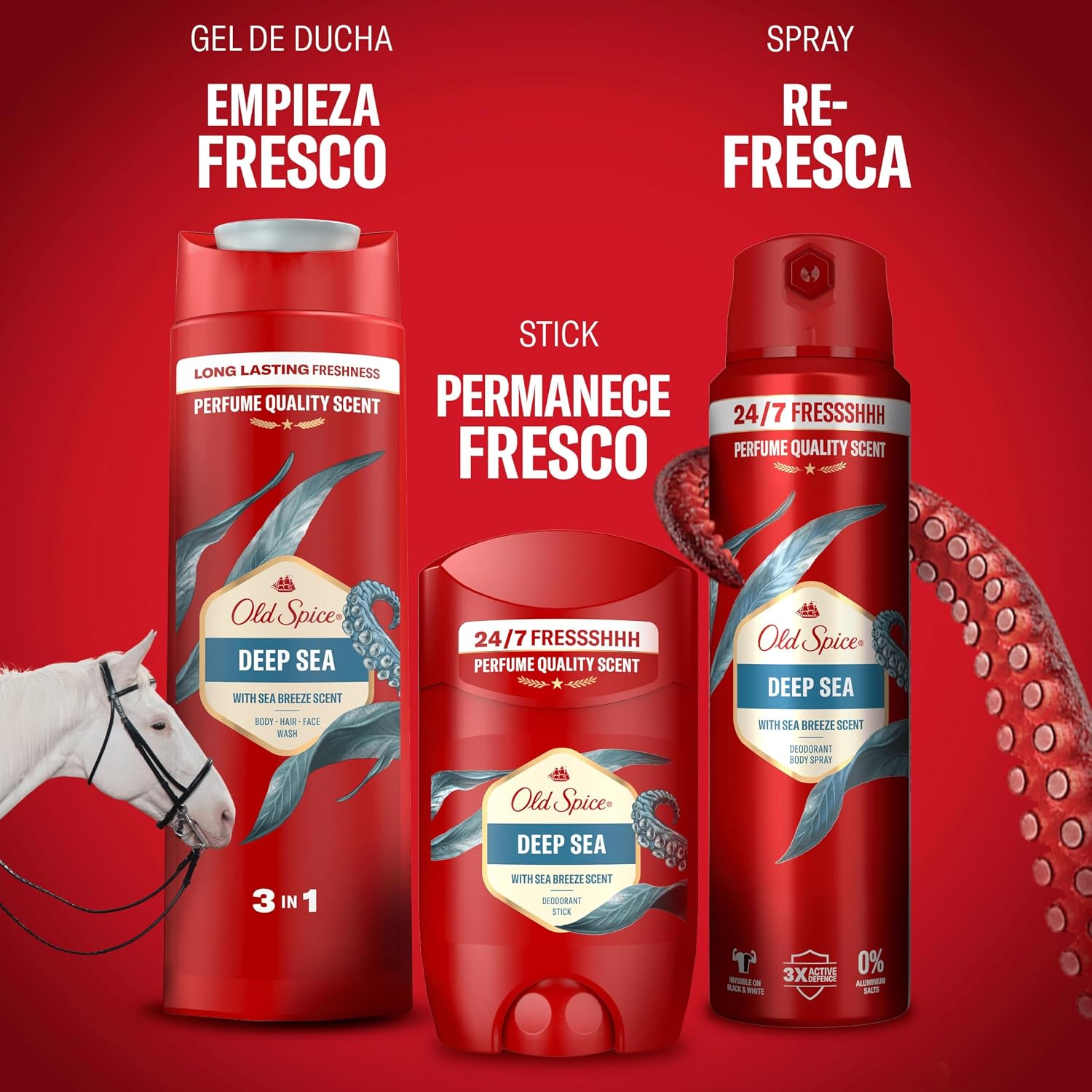 Thumbnail 6 de Old Spice Deep Sea 4x50ml desodorante en barra