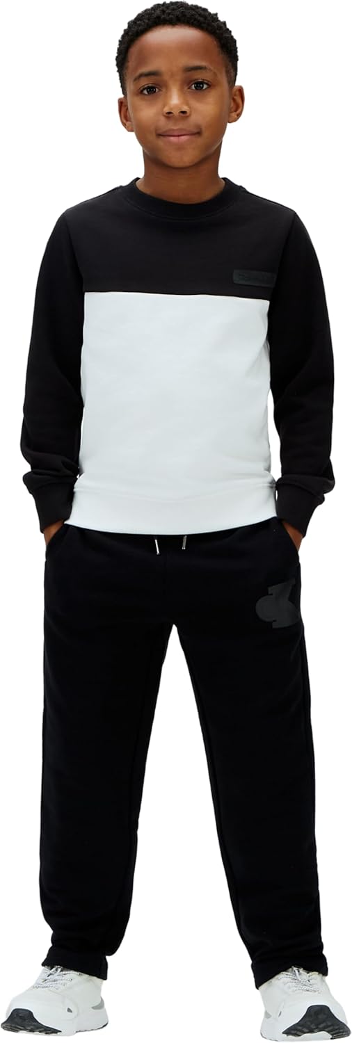 Thumbnail 2 de Calvin Klein Colorblock Reg CN Lvcksjb00b: felpa per bambini e ragazzi, stile autentico