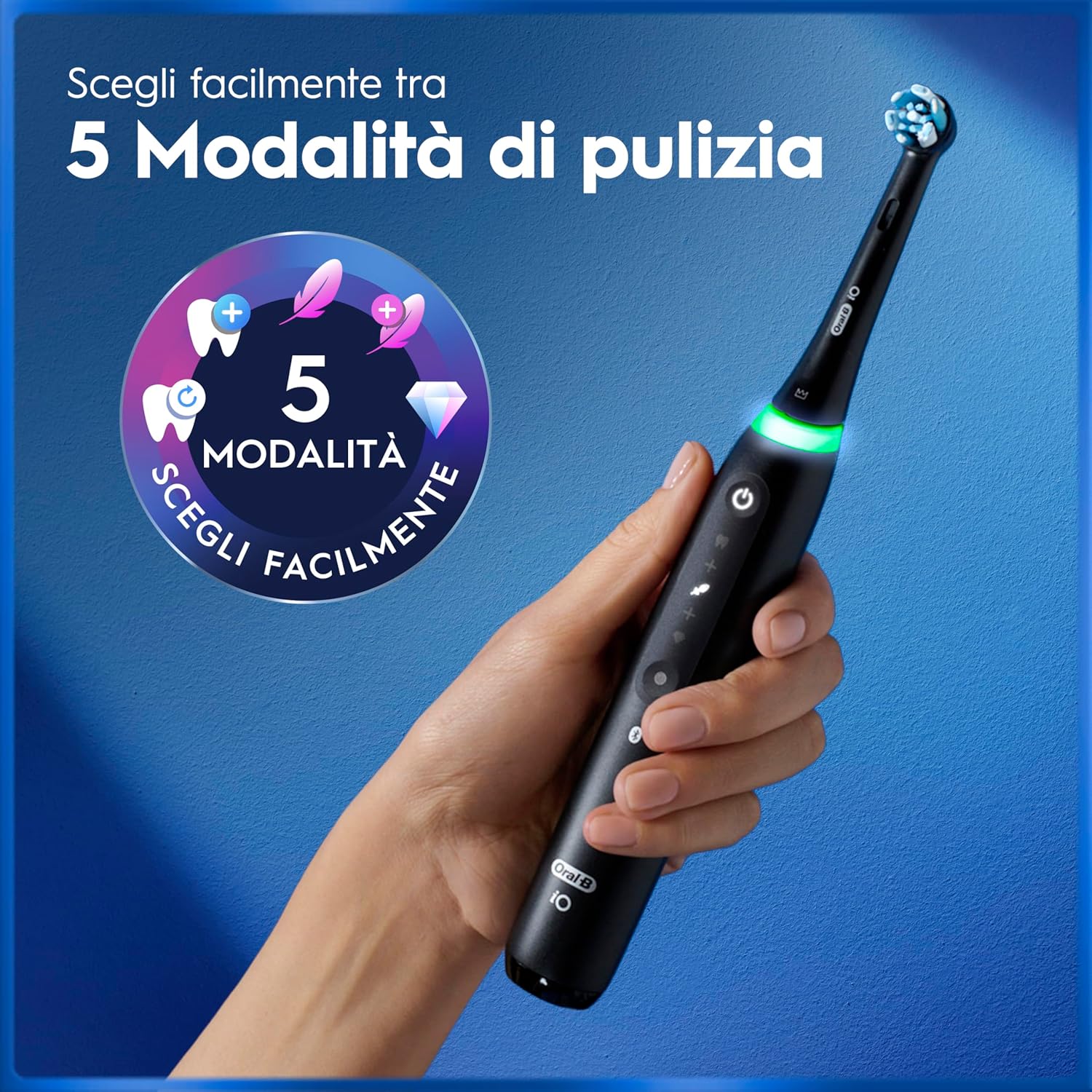 Detalle 2 de Oral-B iO 5N spazzolino elettrico 1 testina 🪥