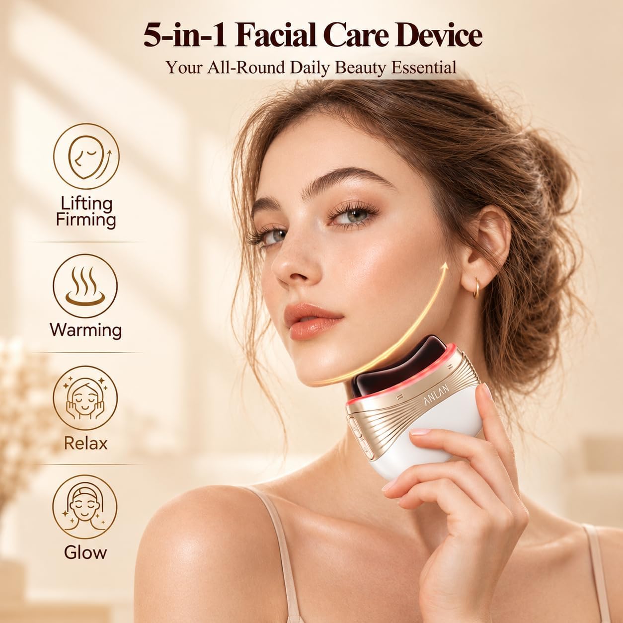 Thumbnail 6 de ANLAN Heated Gua Sha Tool 2-in-1