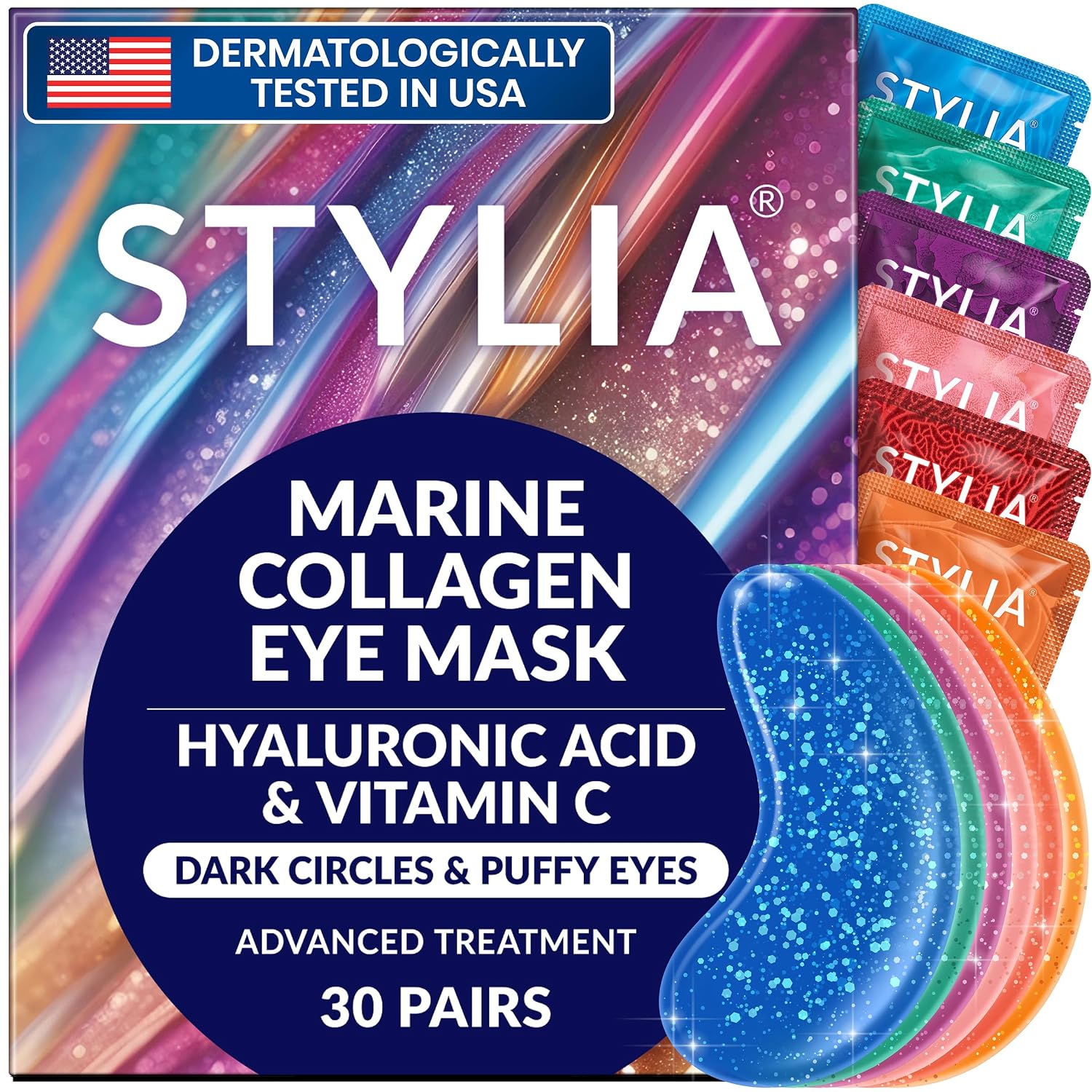 Detalle de Stylia Collagen Under Eye Patches 30 pairs