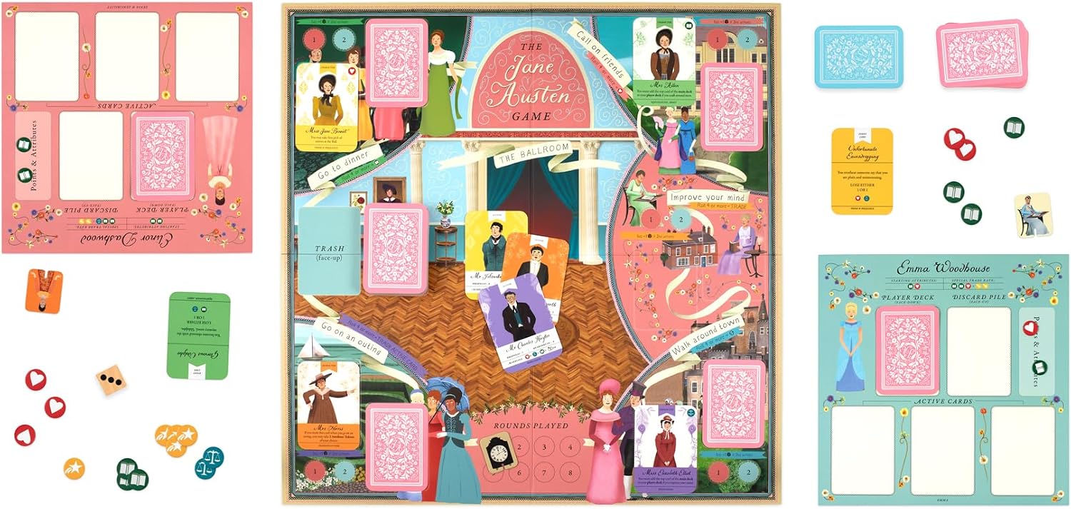 Detalle 1 de Laurence King The Jane Austen Game board game 🎲