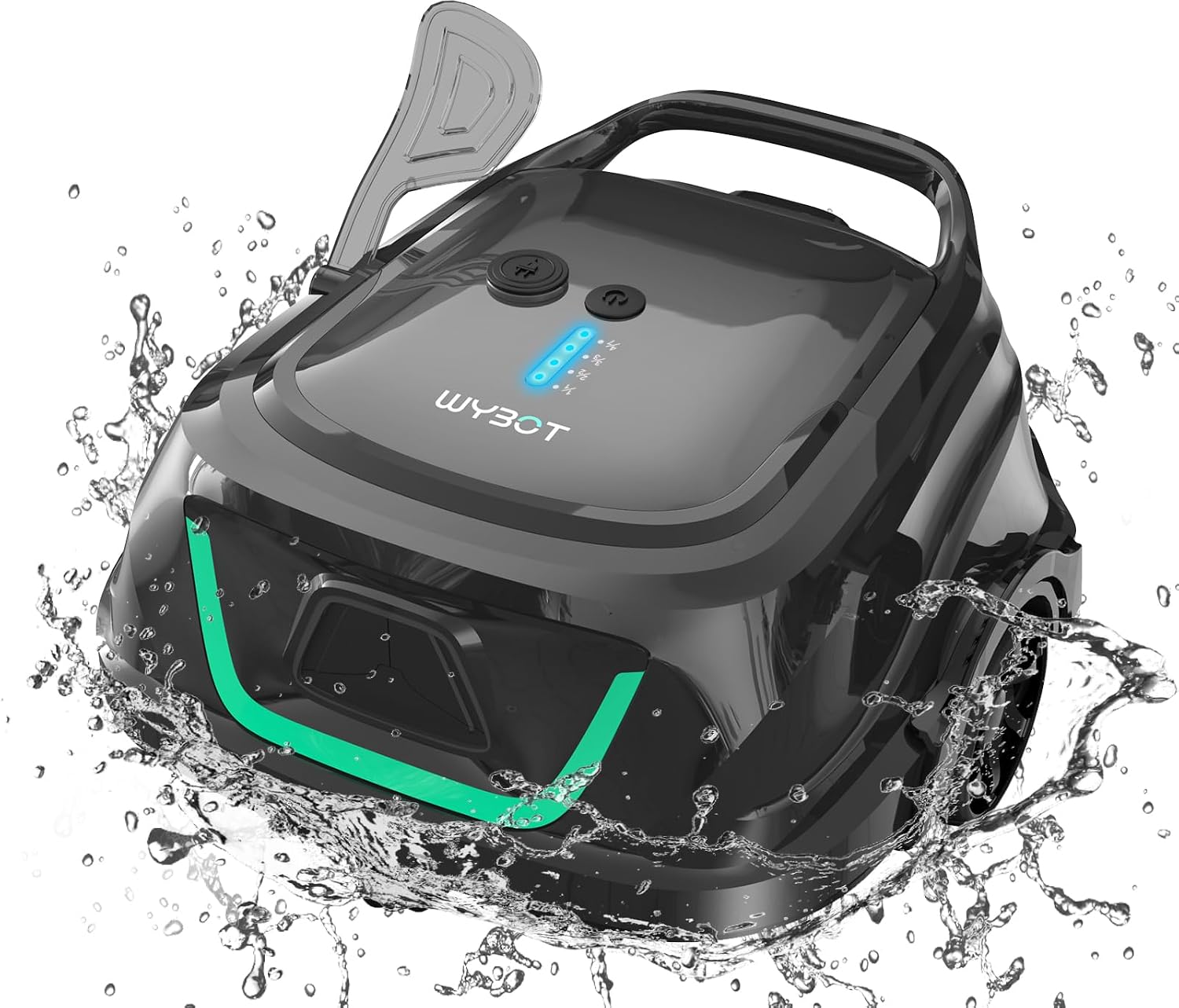 WYBOT A1, robot de piscine à batterie avec double système de filtration pour piscines jusqu’à 100㎡