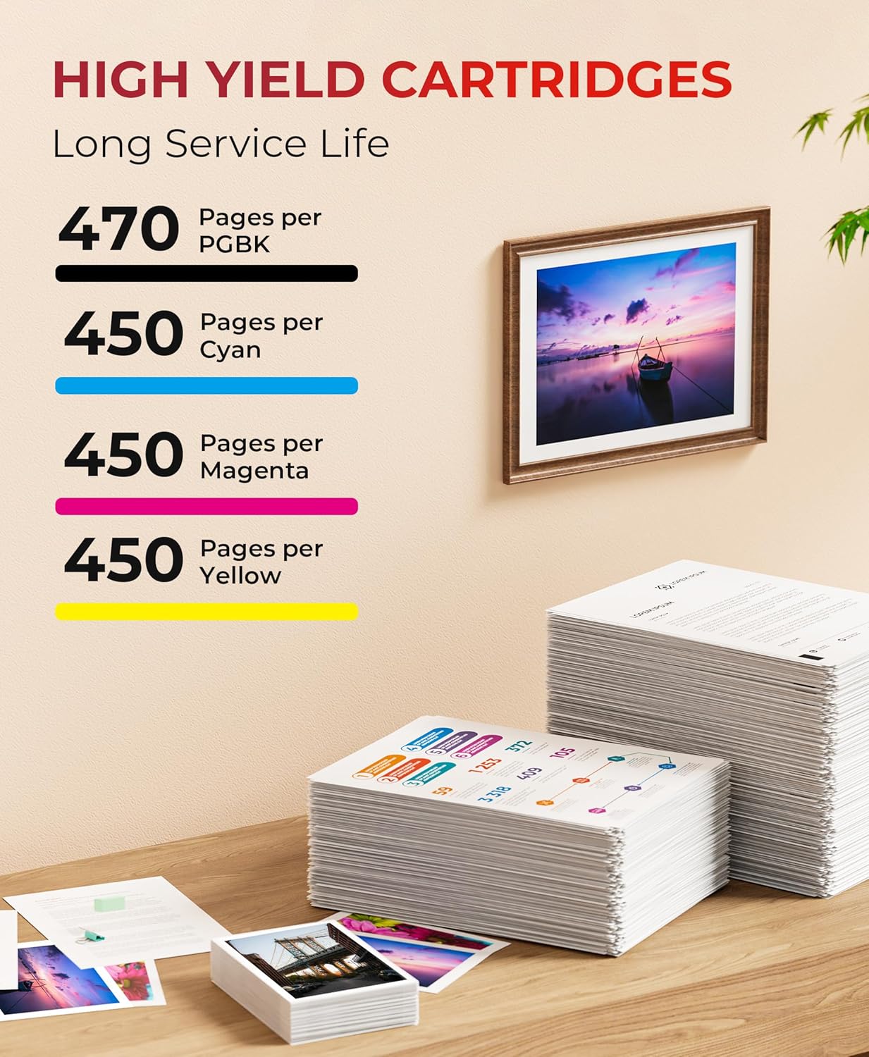 Thumbnail 2 de ejet 29XL Compatible Ink Cartridge 10-Pack 🖨️