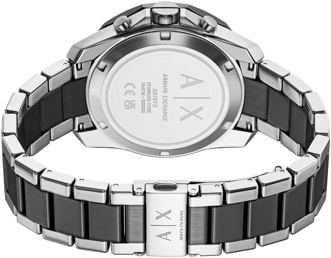 Thumbnail 4 de Armani Exchange Herrenuhr – Gehäuse 44 mm, Quarz-Chronograph, Zwei‑Ton Edelstahlband