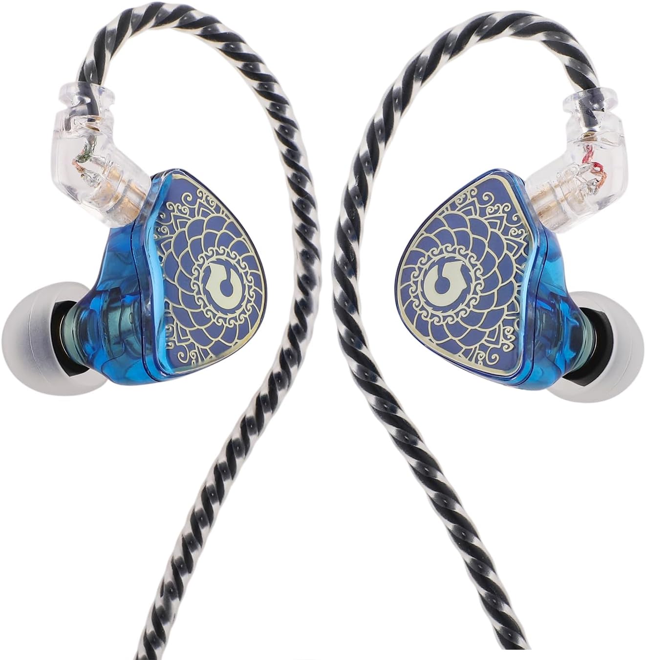 Detalle de Linsoul TANGZU Wan'er S.G : écouteurs intra-auriculaires HiFi avec driver dynamique 10 mm, câble OFC détachable et micro