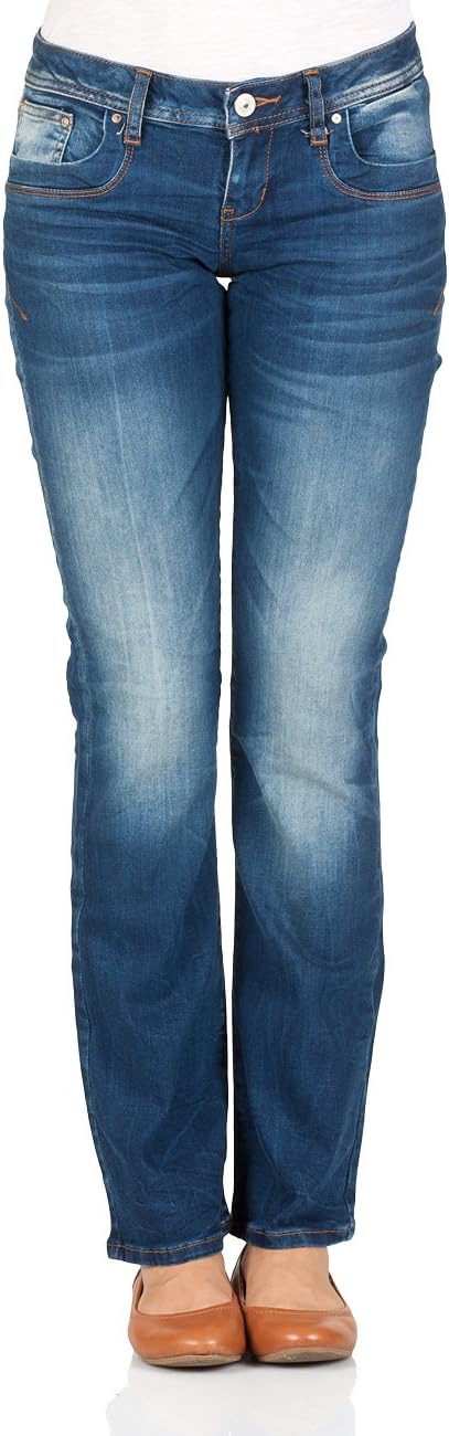 Detalle de LTB Jeans Damen Valerie Jeans – niedrige Leibhöhe, Stretchkomfort und klassischer Look