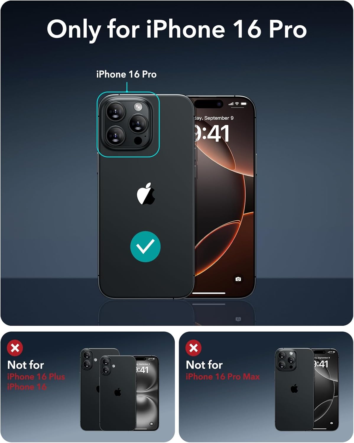 Thumbnail 1 de ESR Coque iPhone 16 Pro 1500 g MagSafe