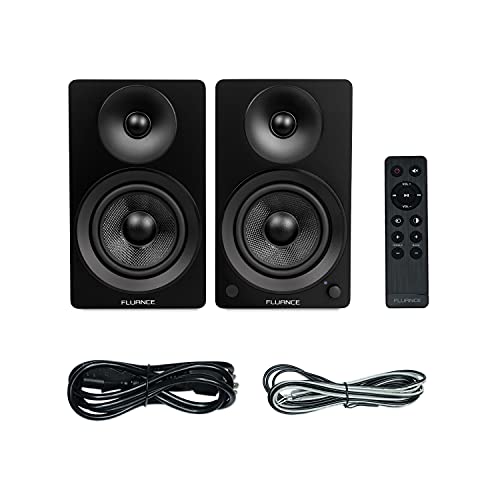 Thumbnail 8 de Fluance Ai41 altavoces estéreo 2.0 de estantería con amplificador 90 W y Bluetooth 5 (Nogal natural)
