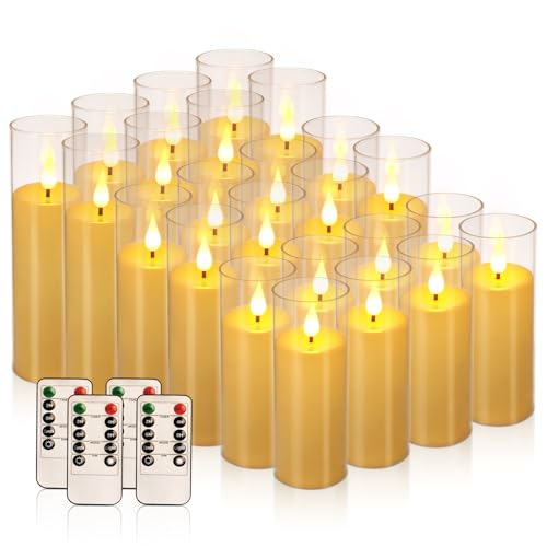 Detalle de TLNFHRPI A-Series Flameless Candles 24 ๐ฏ