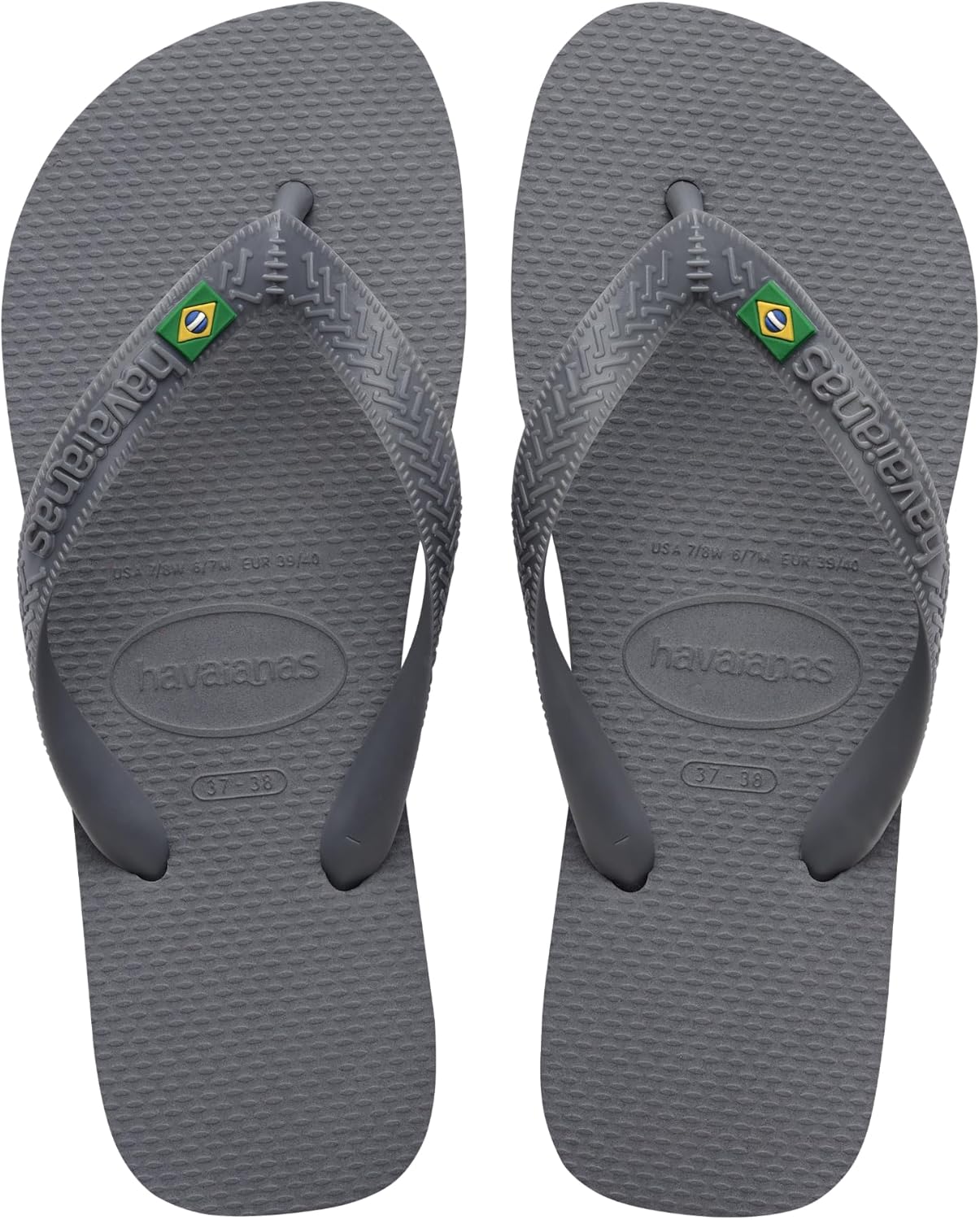 Thumbnail 6 de Havaianas Brasil Logo (Mini Me) unisex kids flip-flops