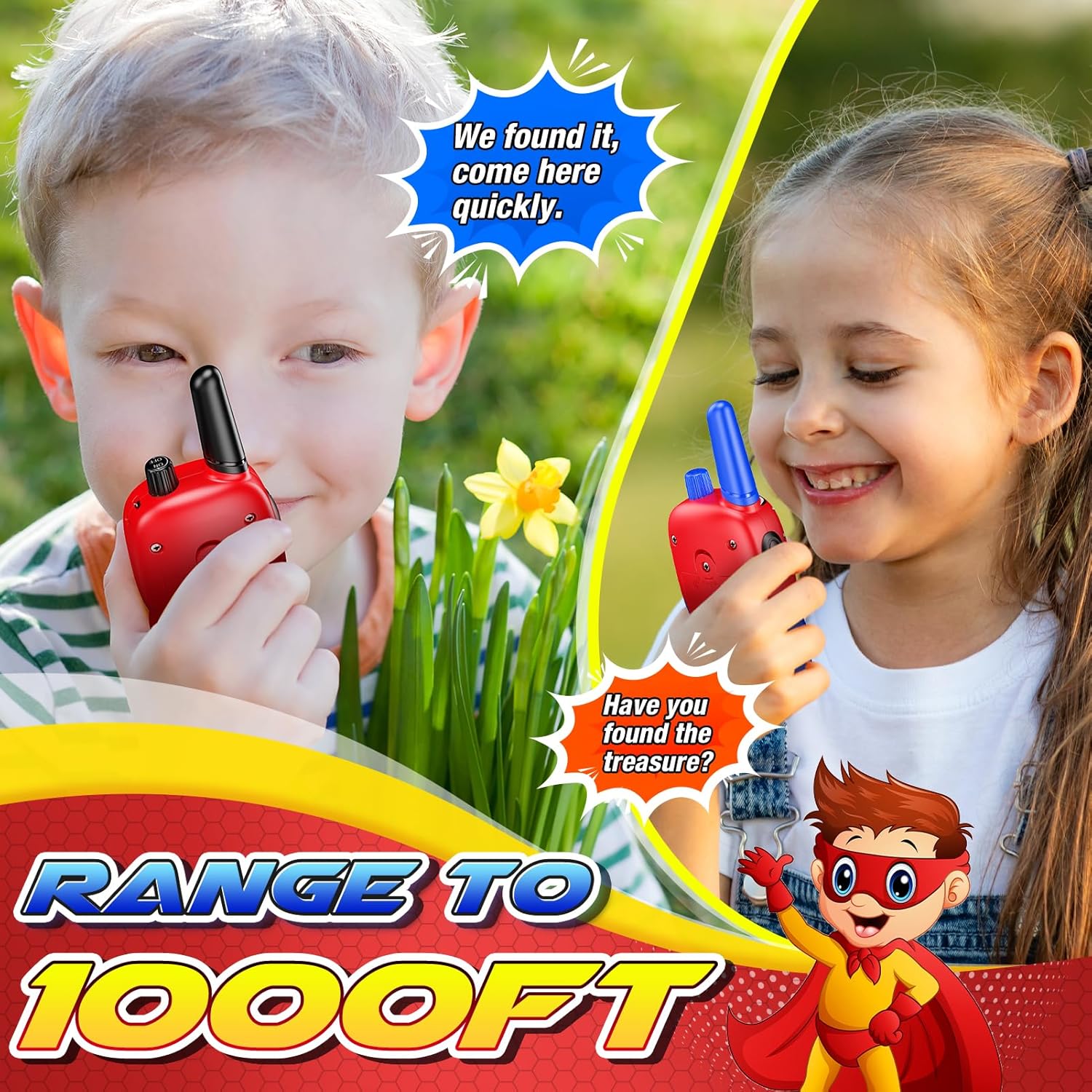 Detalle 2 de Toyokid Walkie Talkie per bambini 3–12 anni