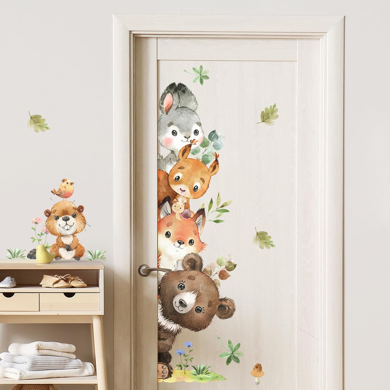 Thumbnail 1 de Tanlaby Dschungel Wandaufkleber – Waldtiere für Kinderzimmer