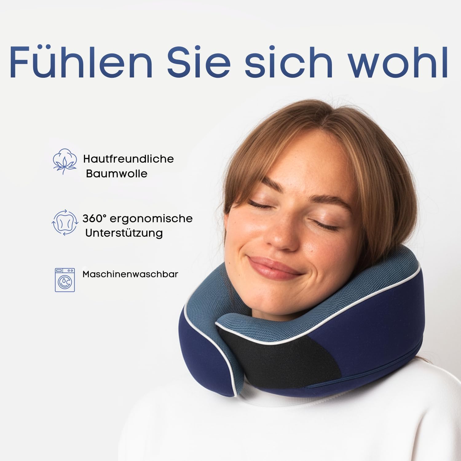 Thumbnail 1 de Proglobe Nackenkissen Flugzeug 100% Memory Foam