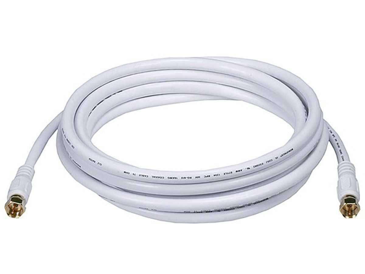 Thumbnail 6 de Monoprice RG6 Quad Shield Coaxial Cable 25 ft