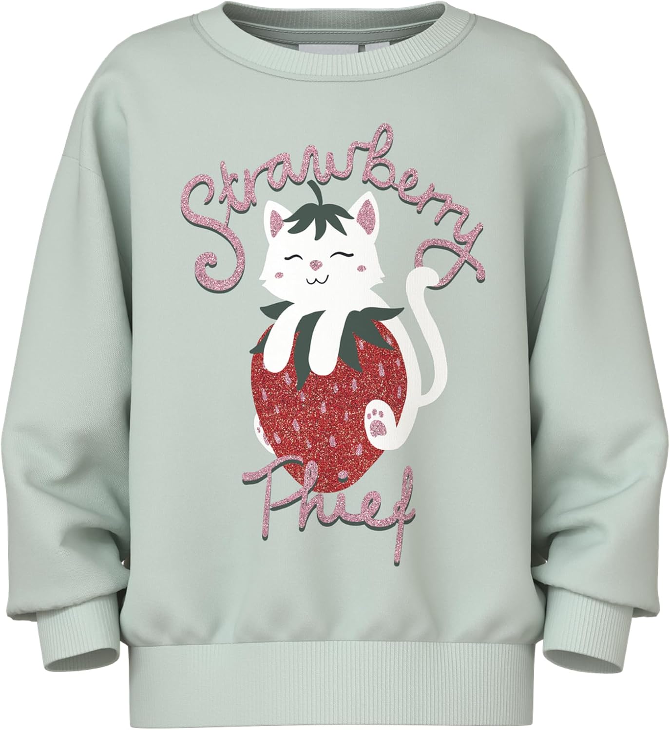Detalle de Name It Nmfvisus LS RLX Sweat Unb Bambine e Ragazze