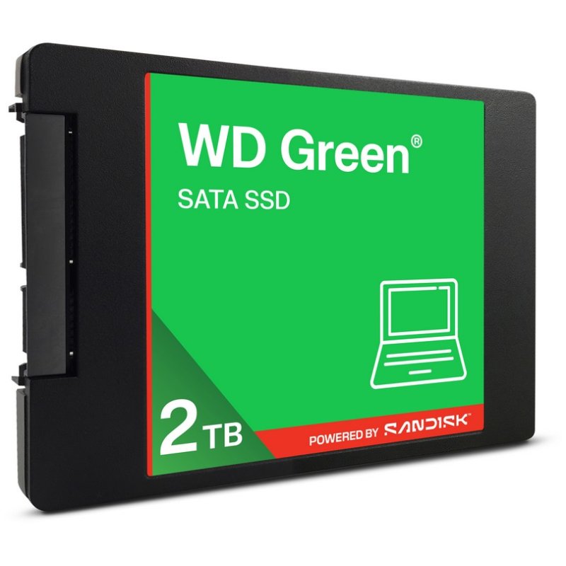Thumbnail 1 de SanDisk WD Green SSD 2TB de 2,5" (3D NAND) con lectura de hasta 545 MB/s