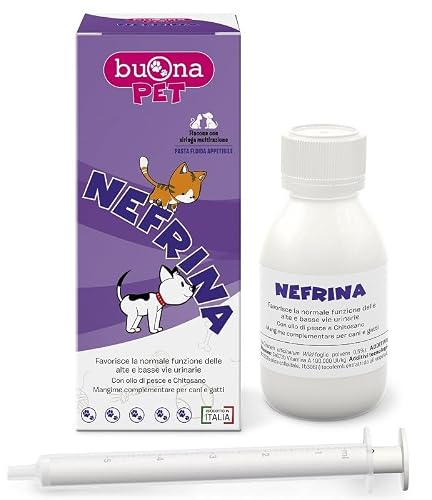 Detalle de Buona Pet Nefrina Flacone: Integratore per Vie Urinarie di Cani e Gatti