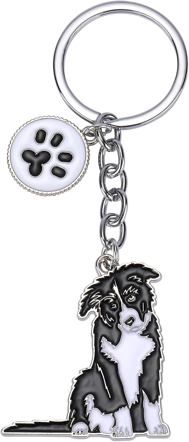 Thumbnail 6 de WEWAYSMILE Dog Key-Ring Keychain – Small Metal Pup Charm for Cars, Bags and Keys