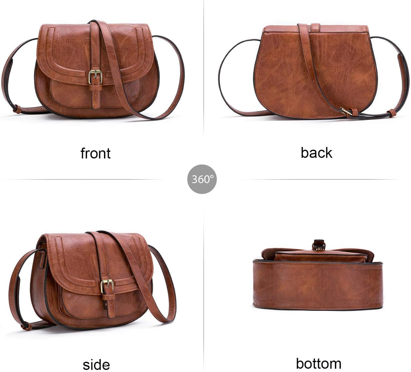 Detalle 2 de Crossbody satchel bag 23.5cm AFKOMST