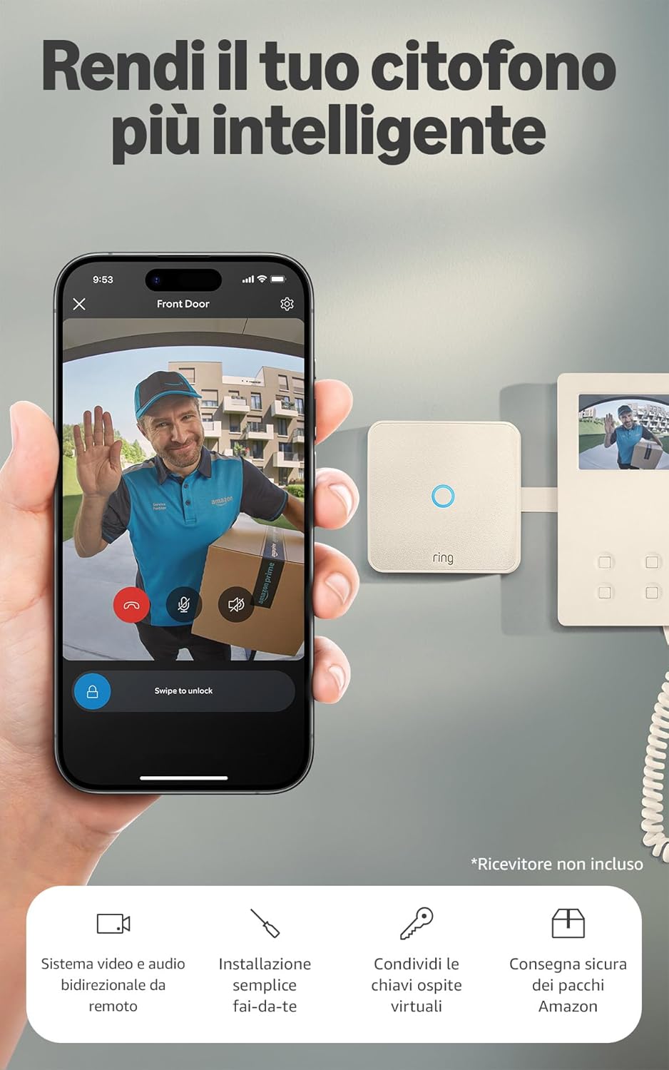 Ring Intercom Video citofono smart 2025