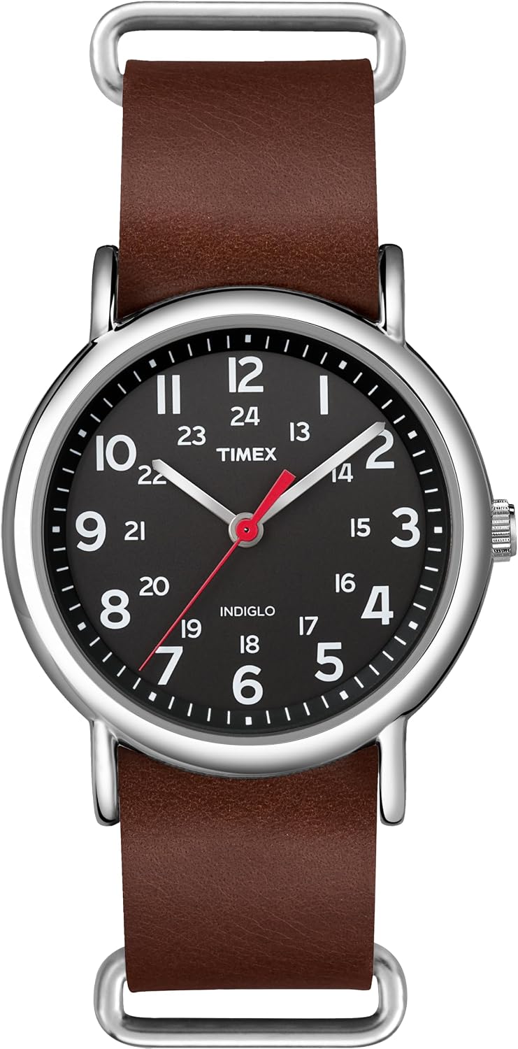 Thumbnail 6 de Timex Unisex Watch T2N651PF with Cream Dial and Olive Nylon Strap