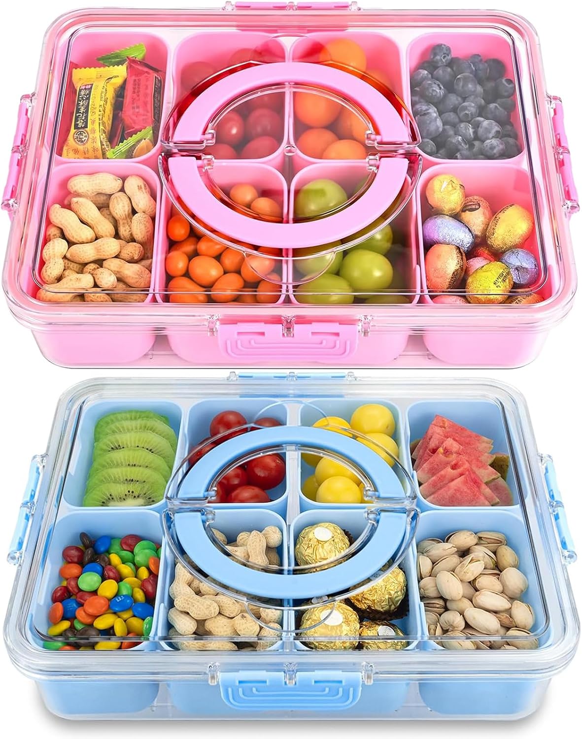 Thumbnail 6 de Snackle Box Snack Tray, 8 Compartments