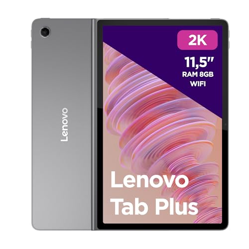 Detalle de Lenovo Tab Plus 11.5": tablet 2K con Helio G99, 8GB RAM e 128GB espandibili