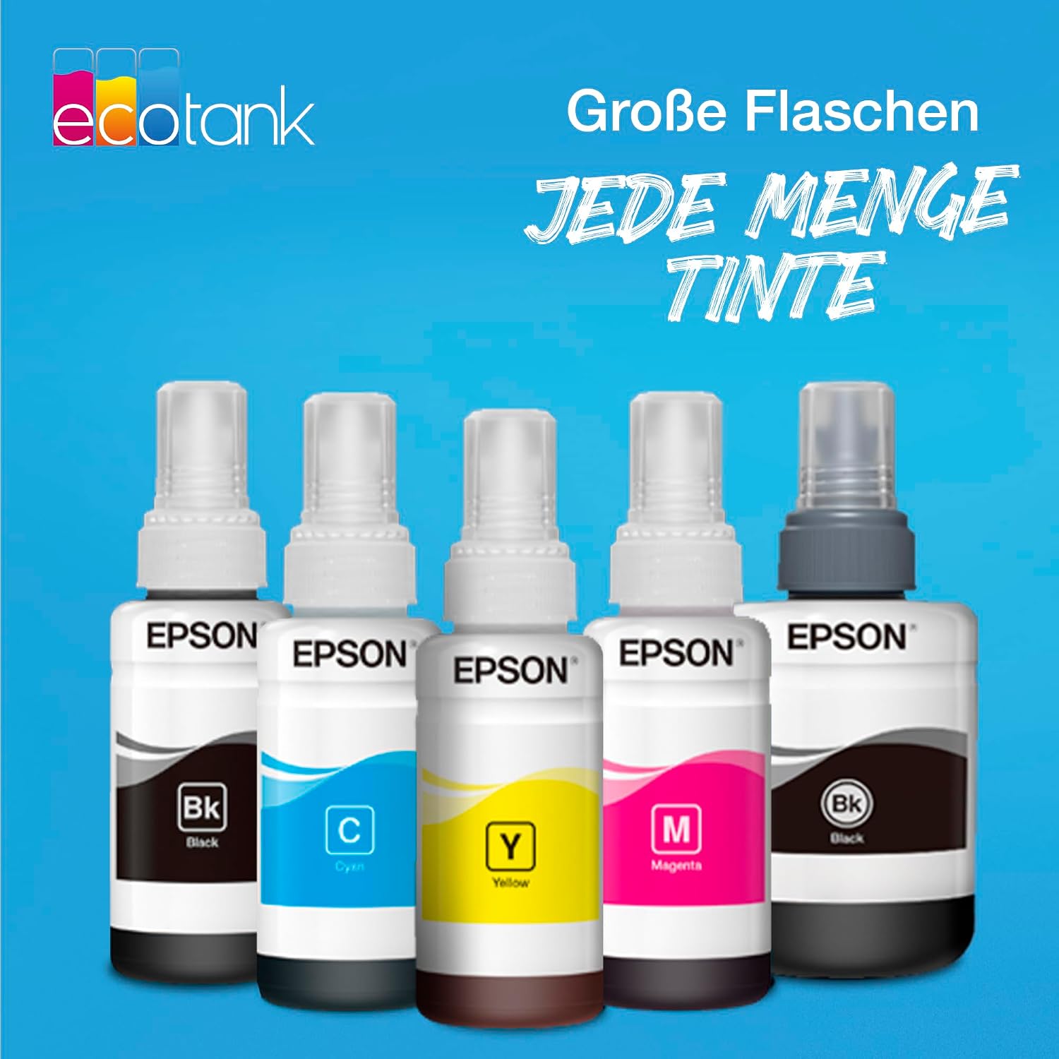 Detalle 2 de Epson EcoTank 664 Original Tinte in Flaschen 4-Farben