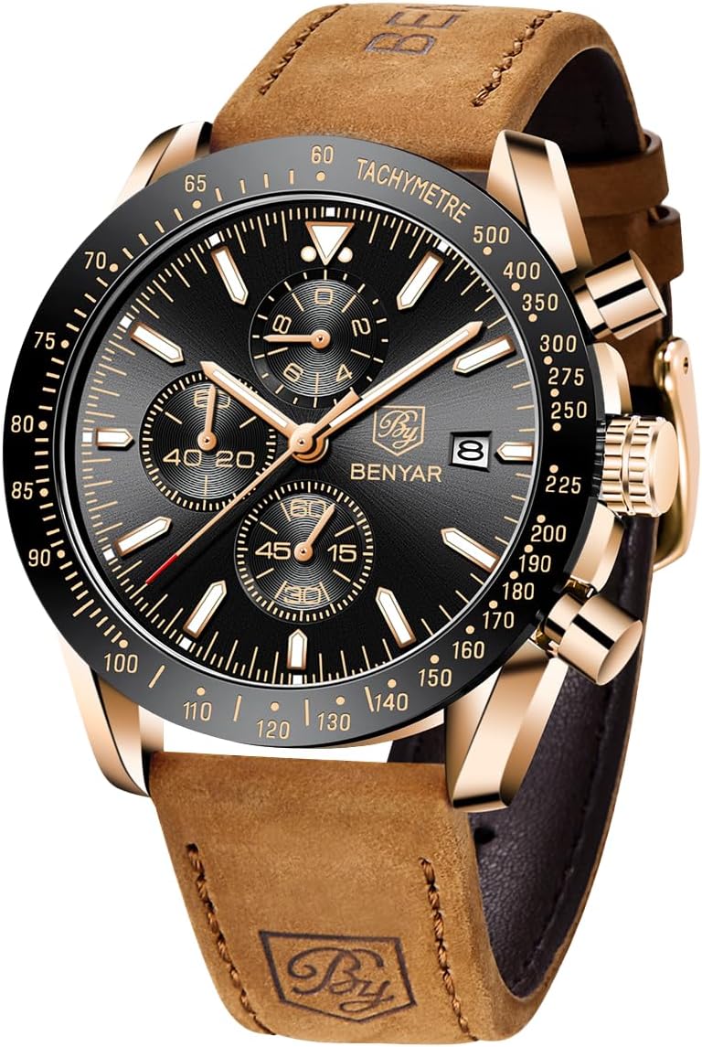 Detalle de Benyar Orologio Cronografo Uomo 45 mm
