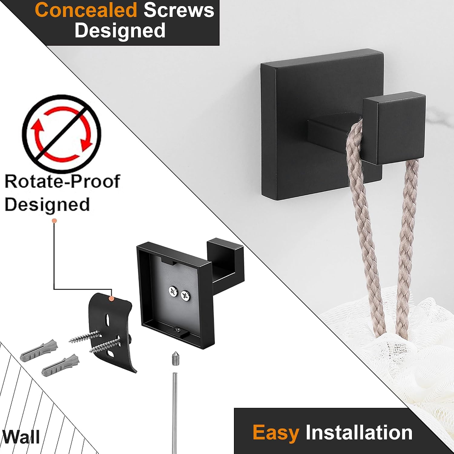 Detalle 2 de Nolimas Stainless Steel Towel Hook