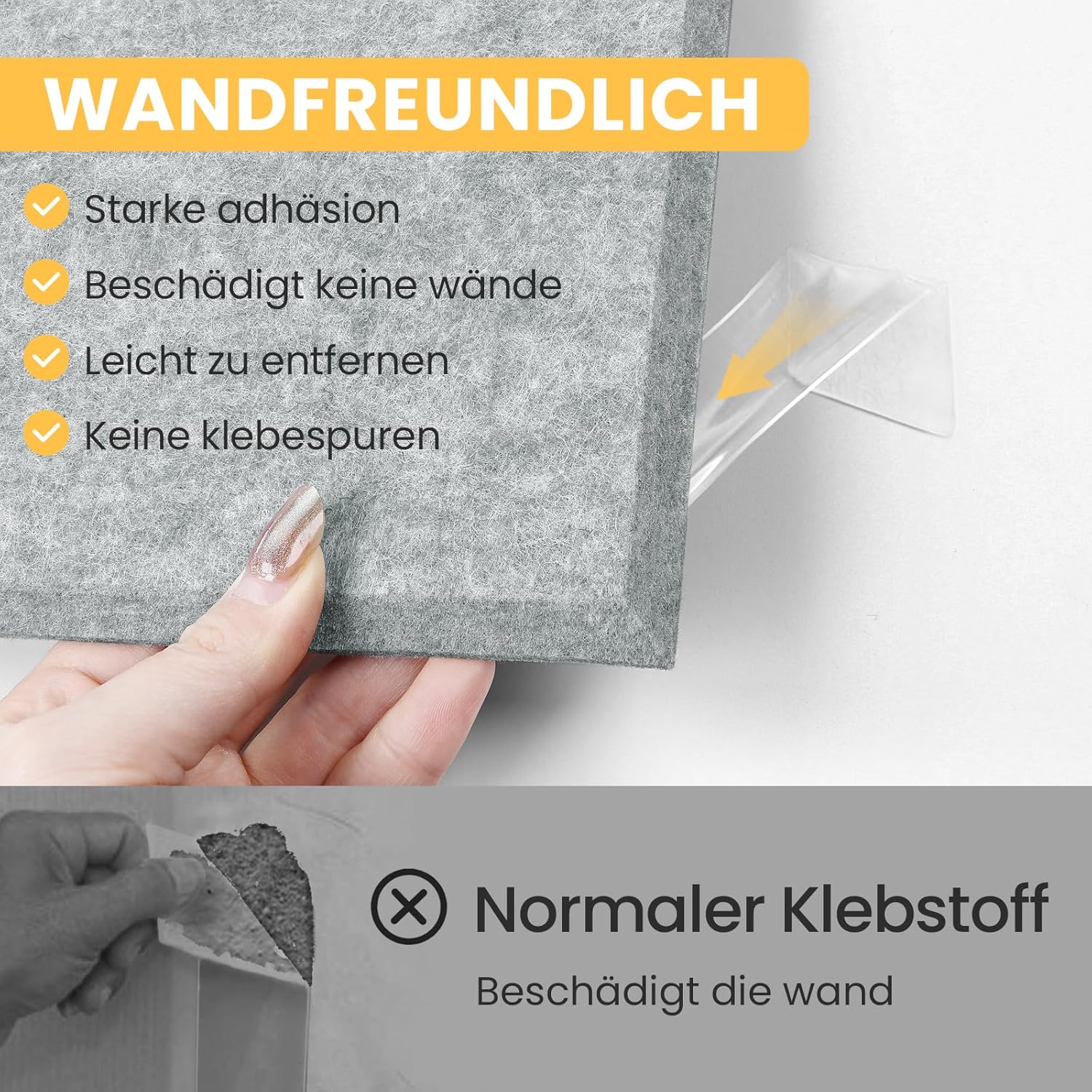 Thumbnail 3 de Großes Kork-Bulletin Board 120×90 cm für Wand 🧷