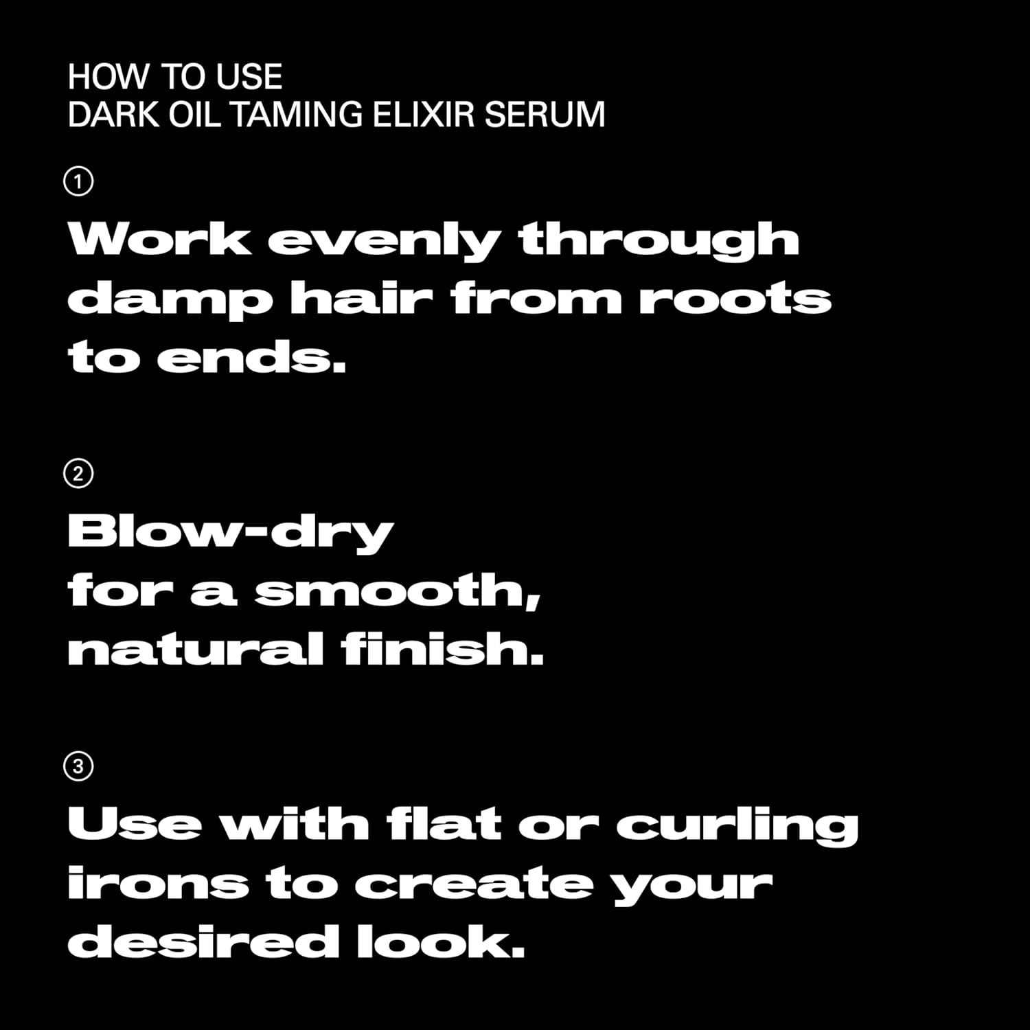 Thumbnail 3 de Sebastian Professional Dark Oil Taming Elixir Serum 140ml – anti-frizz, heat protectant smoothing hair serum