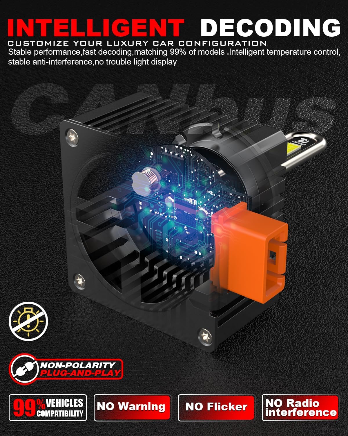 Thumbnail 4 de Tongruiting D3S 110W LED 38000LM 6500K