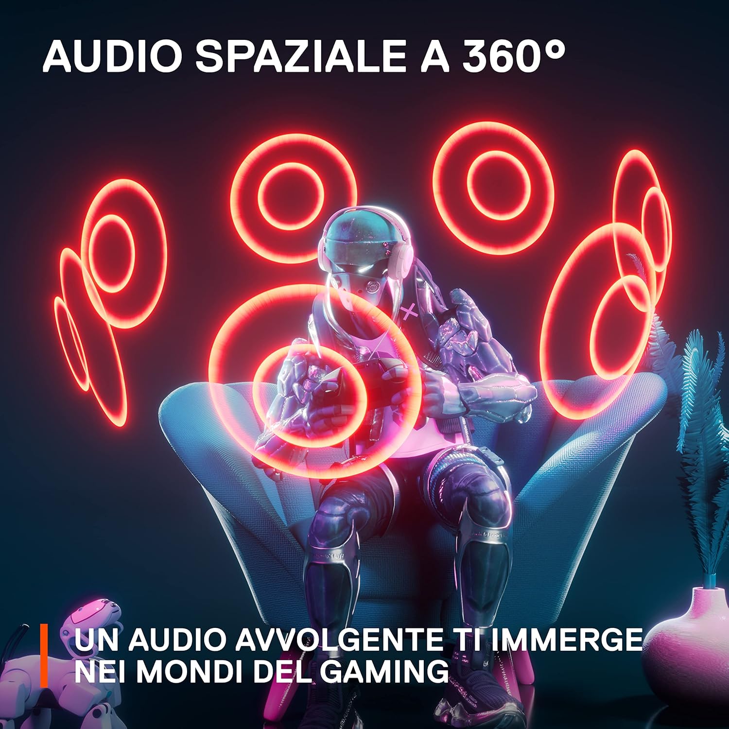 Thumbnail 4 de SteelSeries Arctis Nova 1P cuffie da gaming