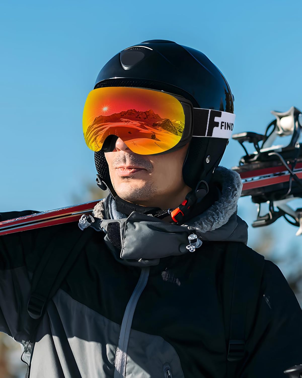 Thumbnail 5 de findway Ski Goggles OTG Interchangeable Lens