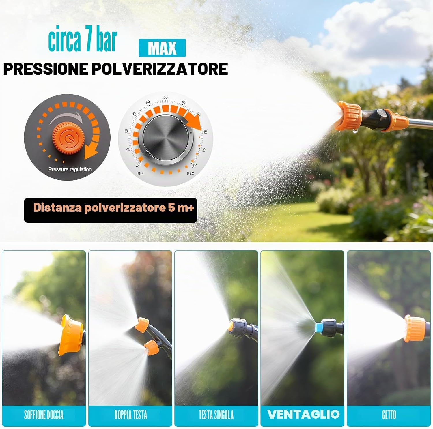 Thumbnail 2 de SideKing Pompa a Spalla a Batteria 16L: potenza e comodità per giardinaggio professionale