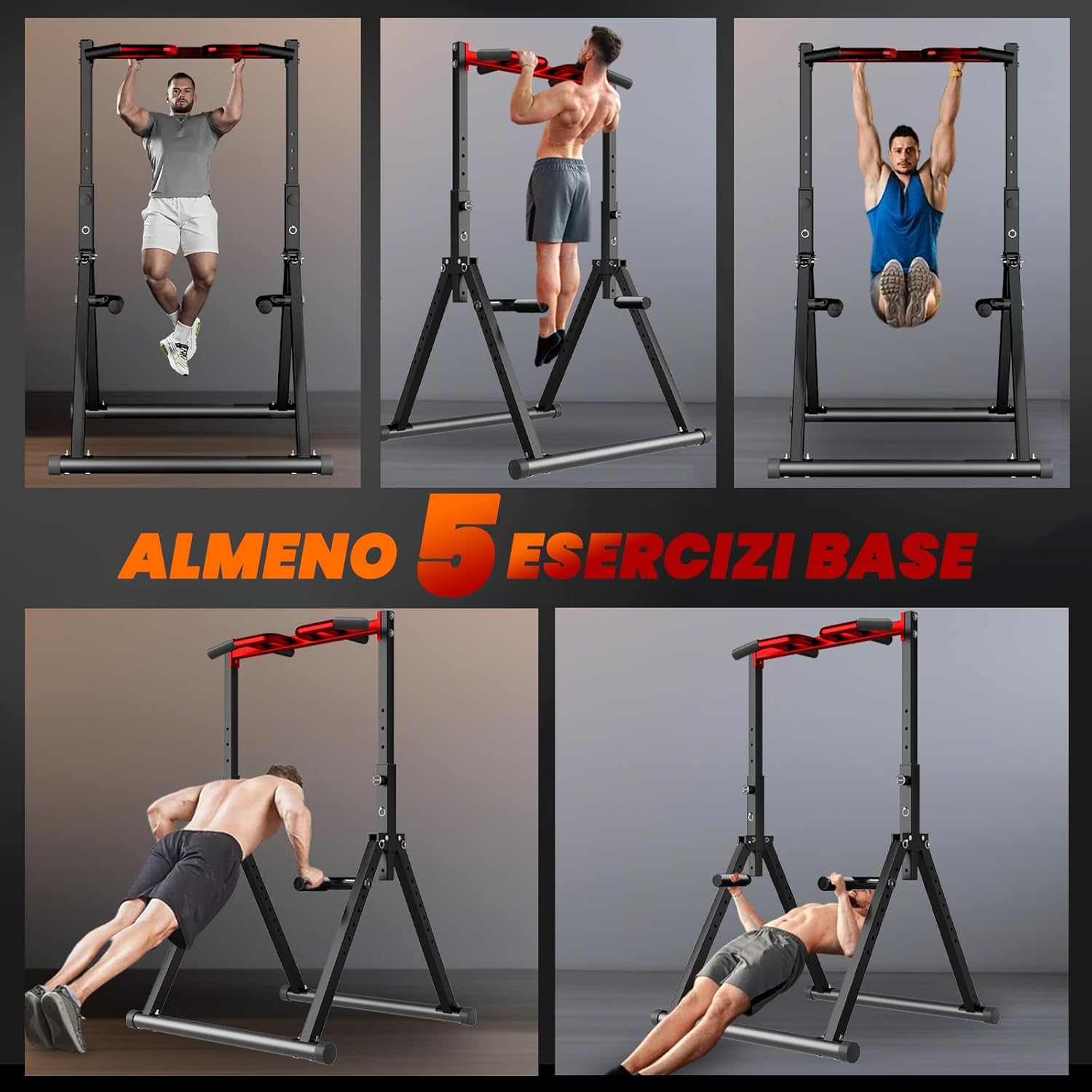 Thumbnail 5 de WATBKHE Power Tower Dip Station torre multifunzione per trazioni e dip 💪