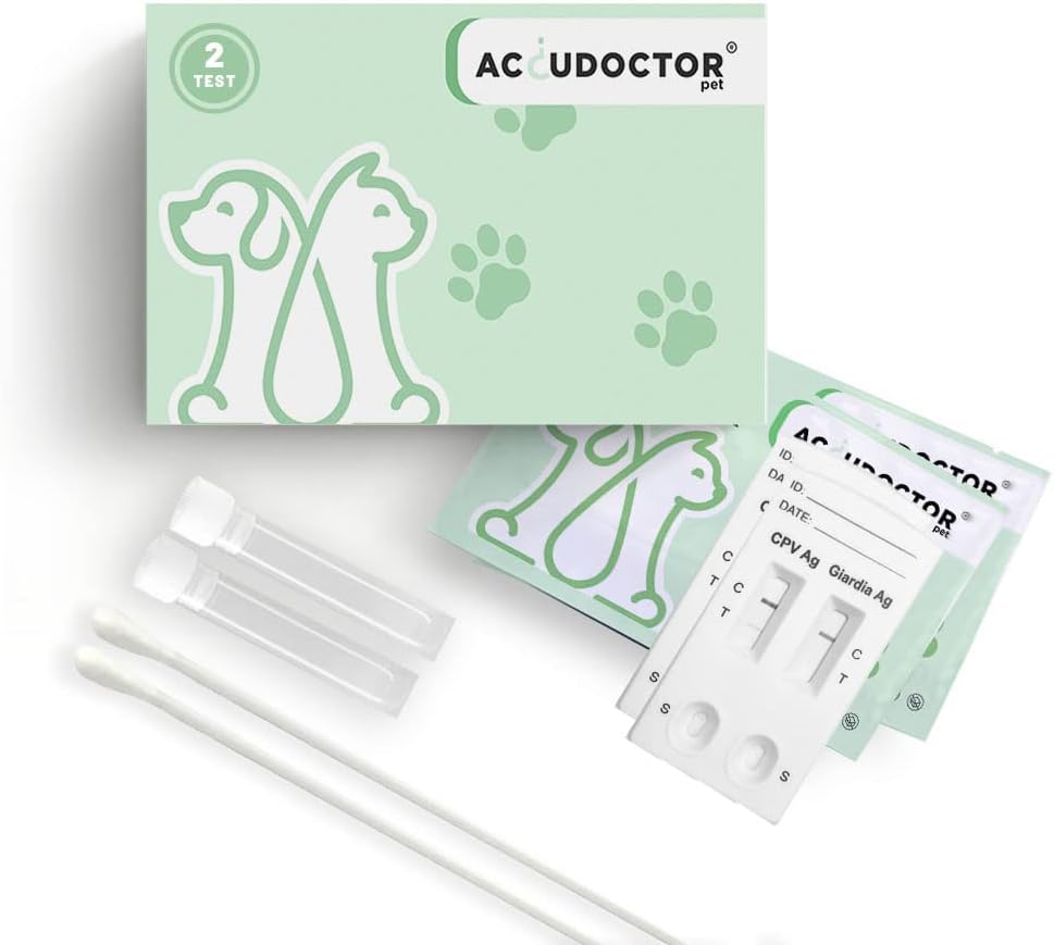 AccuDoctor Test Giardia e Parvovirus 2X