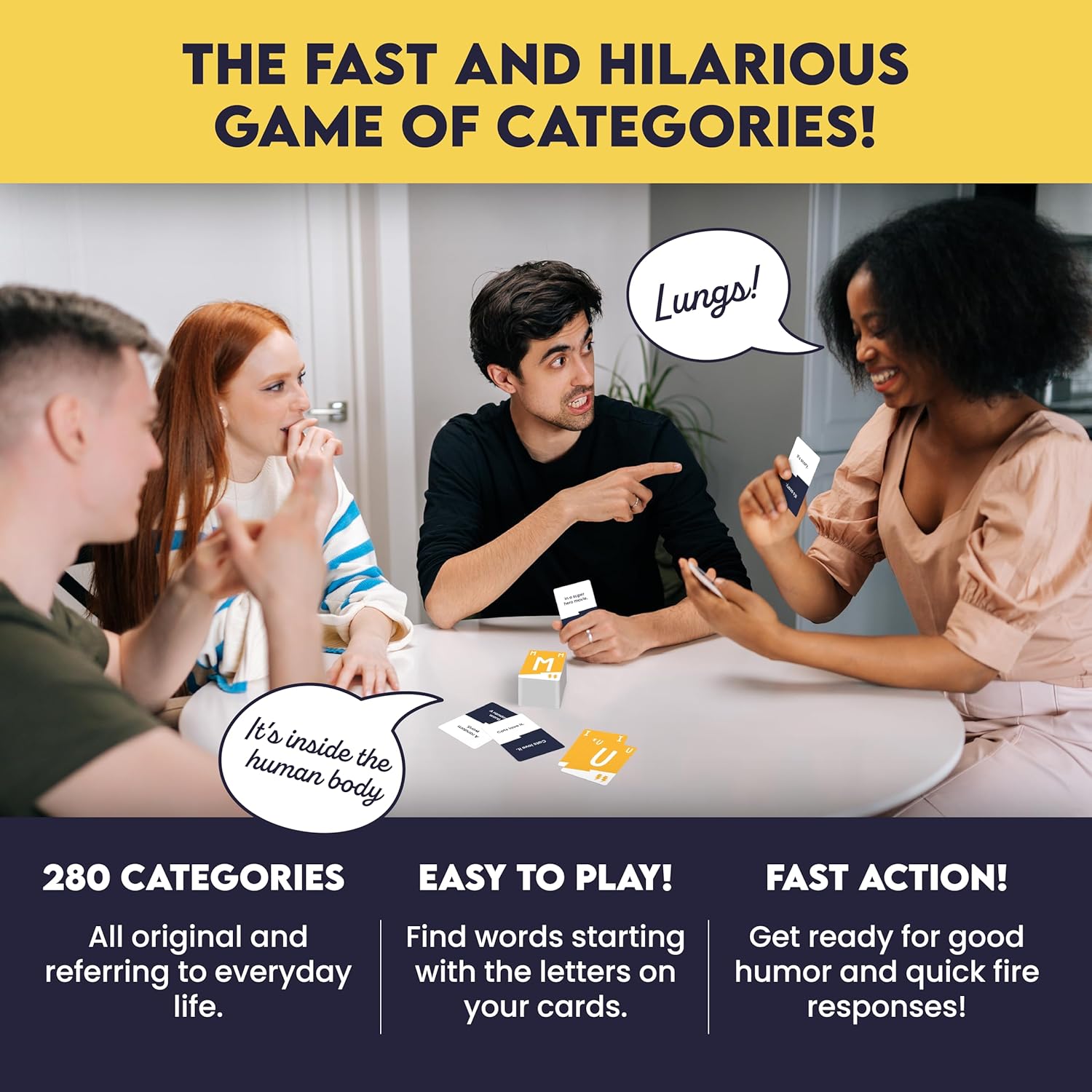 Detalle 2 de Slingz Fast Word Card Game